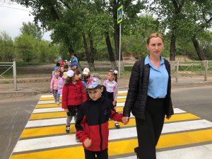 Подробнее о статье Экскурсия дошкольников к пешеходному переходу